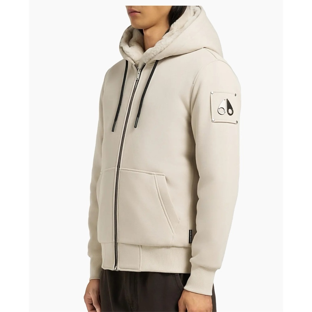 Moose knuckles men's classic bunny, zip up hoodie size XXL - Picture 2 of 7